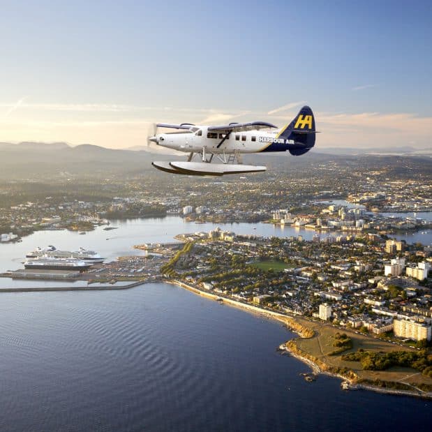 Victoria Inner Harbour. Photo by Harbour Air