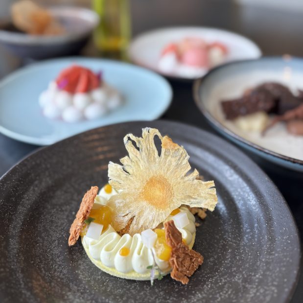aura restaurant dessert