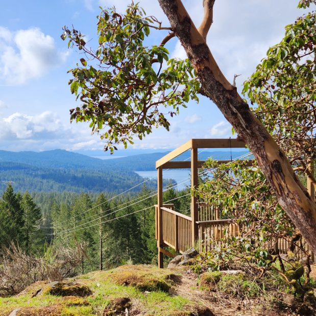 view from Adrena LINE Adventure Zipline Adventure Park, a Key to the City Partner